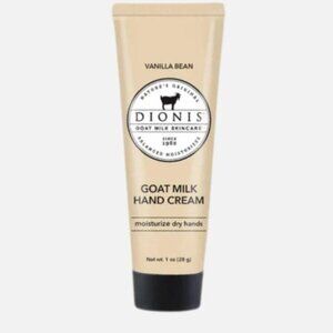 SEALED Dionis Vanilla Bean Goat Milk Hand Cream - 1oz